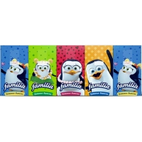 Cosmetic napkins Familia 3 layers 10 packs of 10 pcs. (8690536063284)