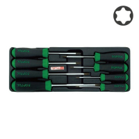 Set of screwdrivers Toptul TORX T9-T40 8 pcs. (In lodgings, type A) (GAAT0813)