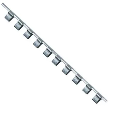 Полиця для інструменту Toptul планка-тримач для головок 1/4"x260x12шт (BKAC0812)