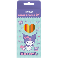 Colored pencils Kite Kuromi double-sided, 12 colors (HK25-054-2)
