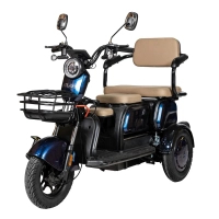 Електроскутер Atlas Elegant Trike 800W Cyan Blue (4015)