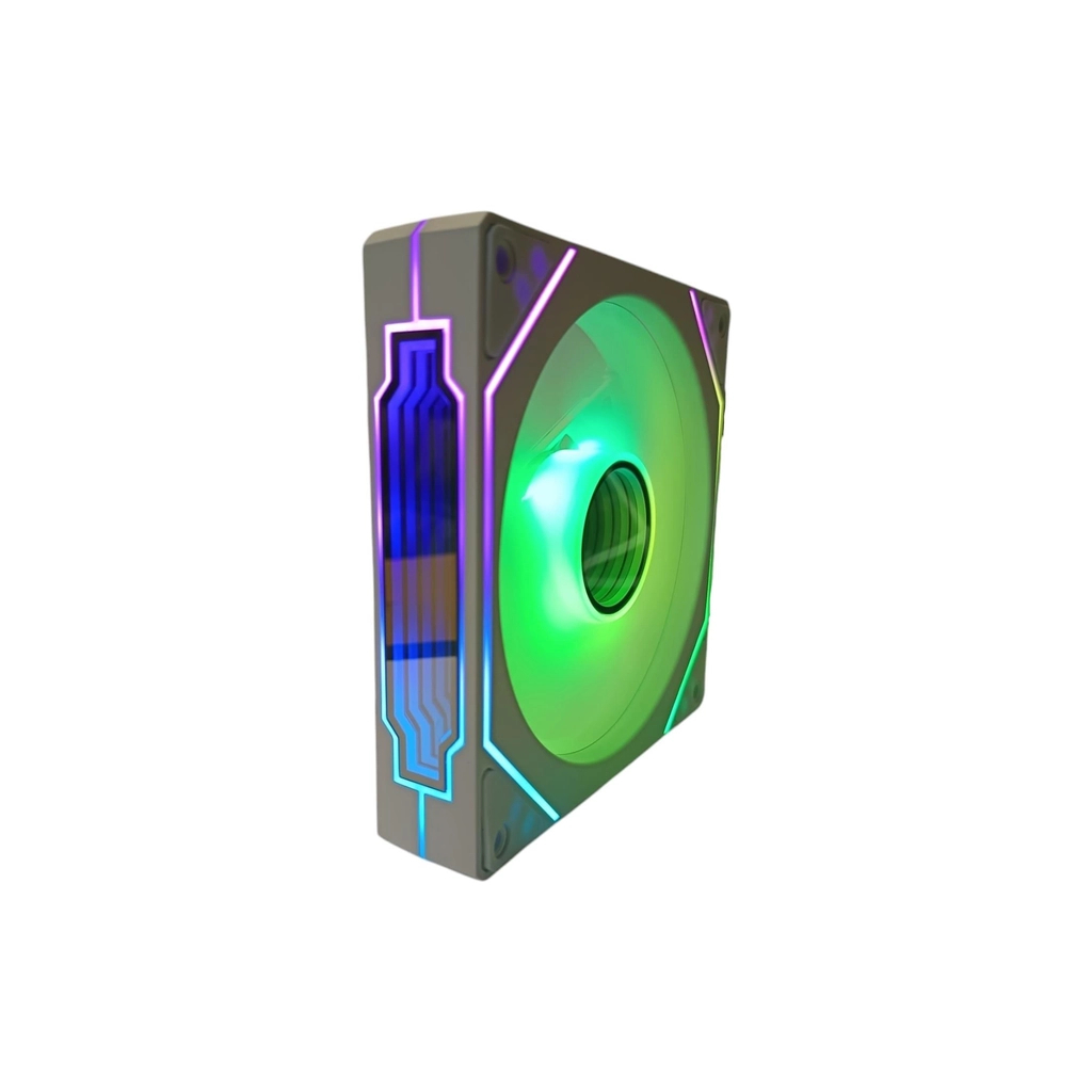 Кулер до корпусу Cooling Baby Mirror fan wh 1