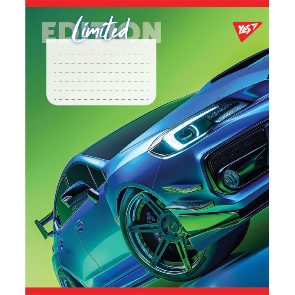 Зошит Yes Limited edition А5 12 аркушів лінія (767915)