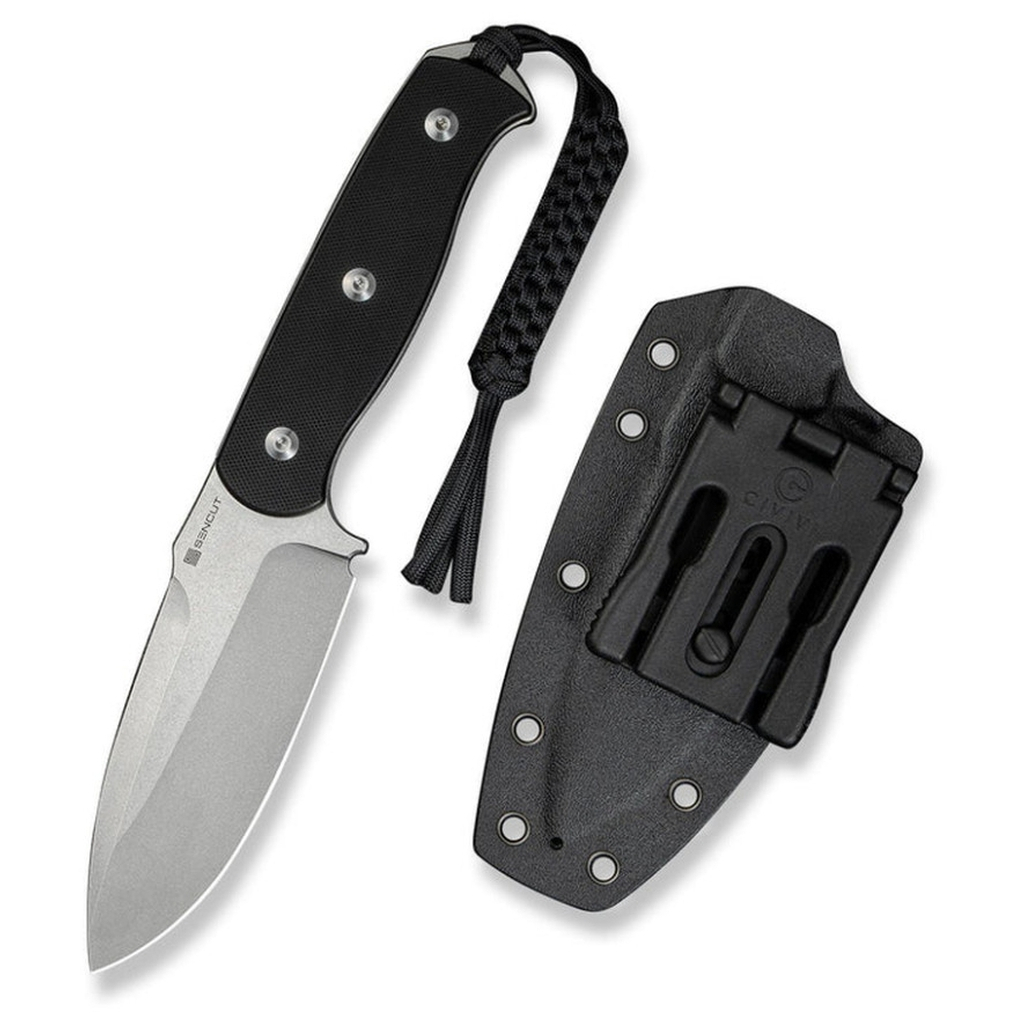 Ніж Sencut Toxodon, Black G10, Stonewash (S24036-1)