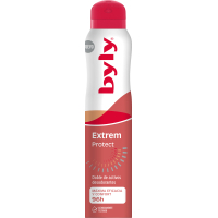 Antiperspirant Byly Extrem Protect Spray with dual formula Protection 96 hours Odorless for sensitive skin 200 ml (8411104038554)