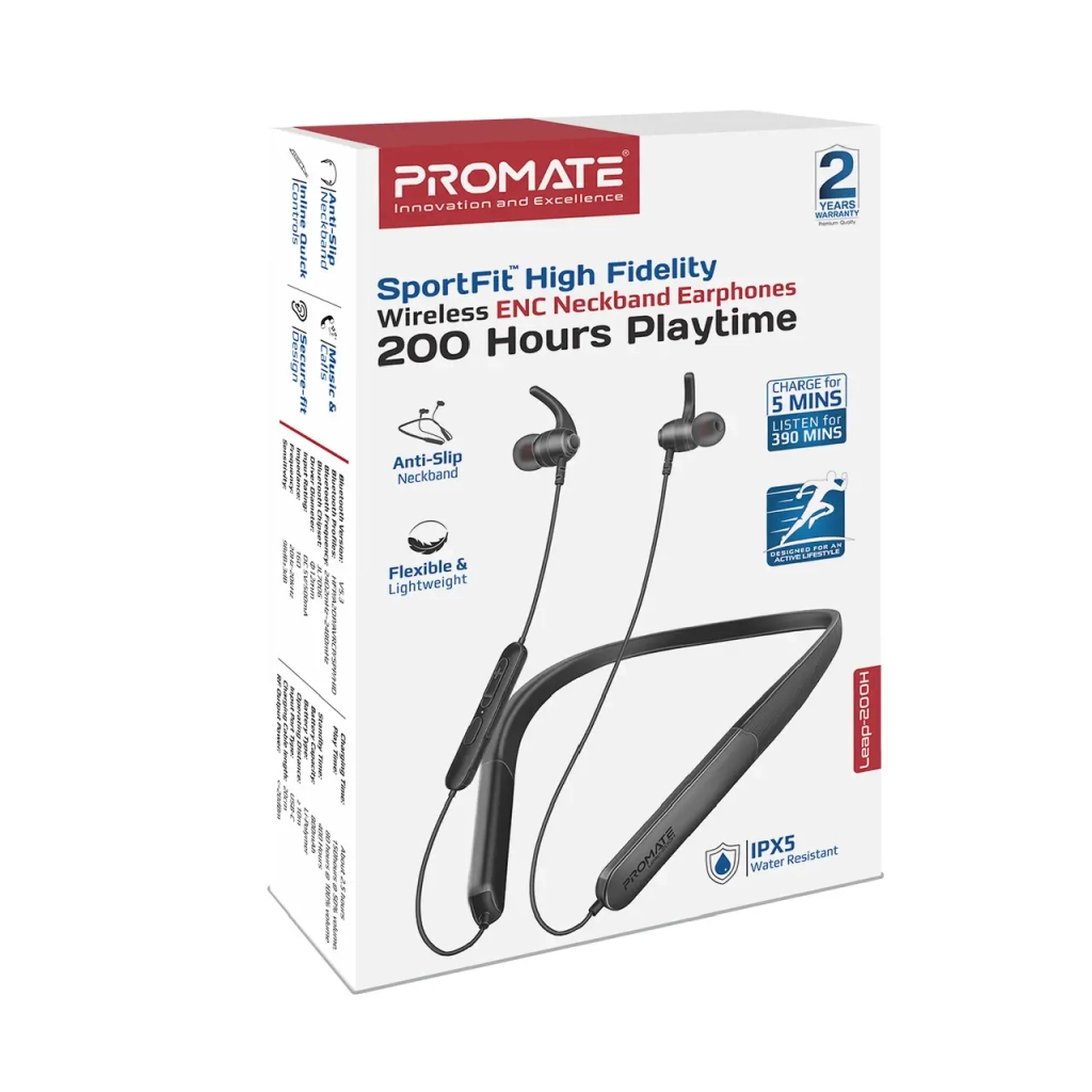 Навушники Promate Leap-200H Blue (leap-200h.blue) Навушники Promate Leap-200H Blue (leap-200h.blue)