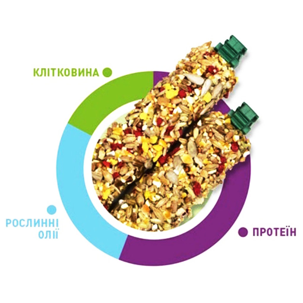 Ласощі для гризунів Padovan для хом’яків та інших невеликих гризунів 100 г (8001254002095)