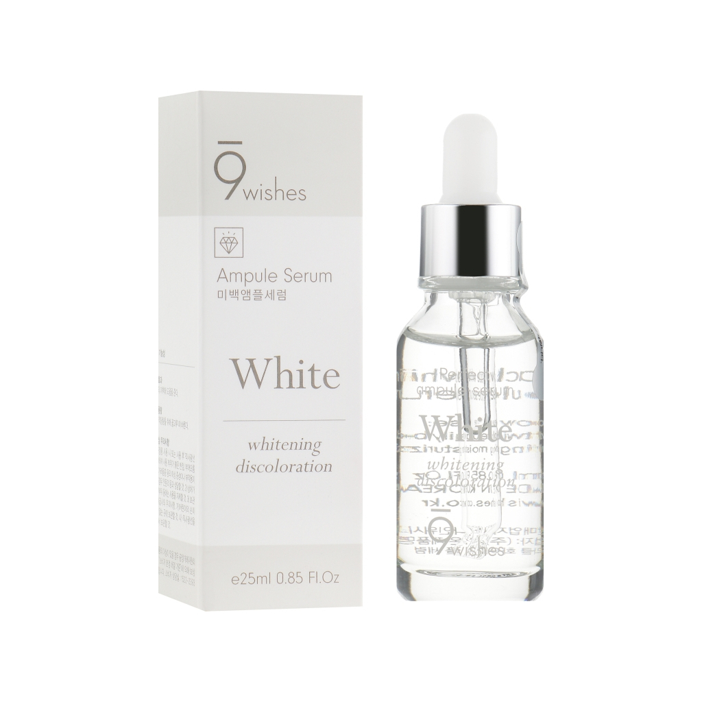 Сироватка для обличчя 9Wishes Miracle White Ampule Serum 25 мл (8809429954800)