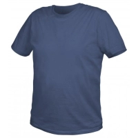 Футболка робоча Hoegert VILS HT5K427-3XL 100% бавовна темно-синя, 3XL (58) (HT5K427-3XL)