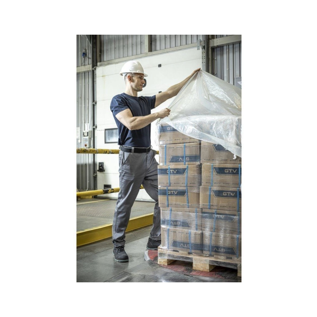 Футболка робоча Hoegert VILS HT5K427-3XL 100% бавовна темно-синя, 3XL (58) (HT5K427-3XL)