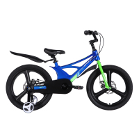Велосипед Space 20" KID STAR DD рама-11" MG 2026 синій з зеленим (OPS-SK-20-048)