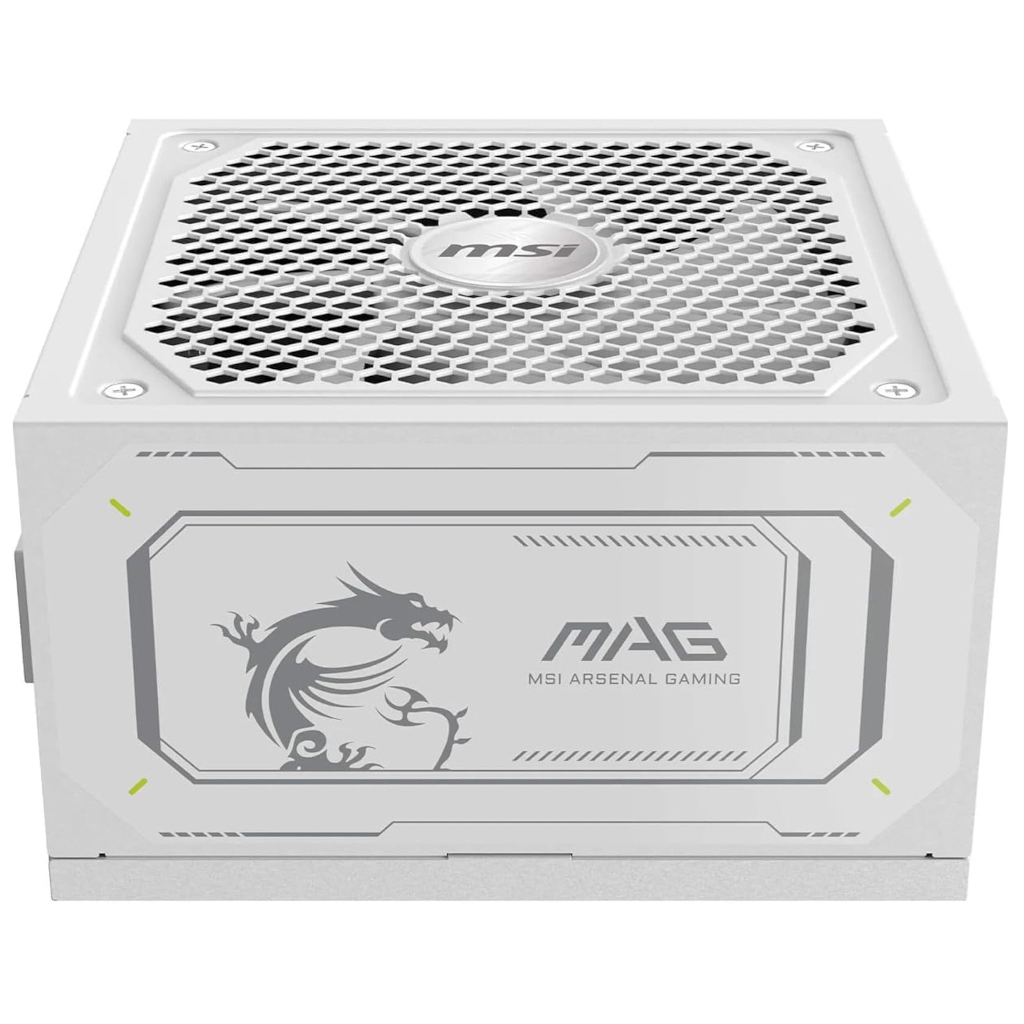 Блок живлення MSI 1000W (MAG A1000GL PCIE5 WHITE)