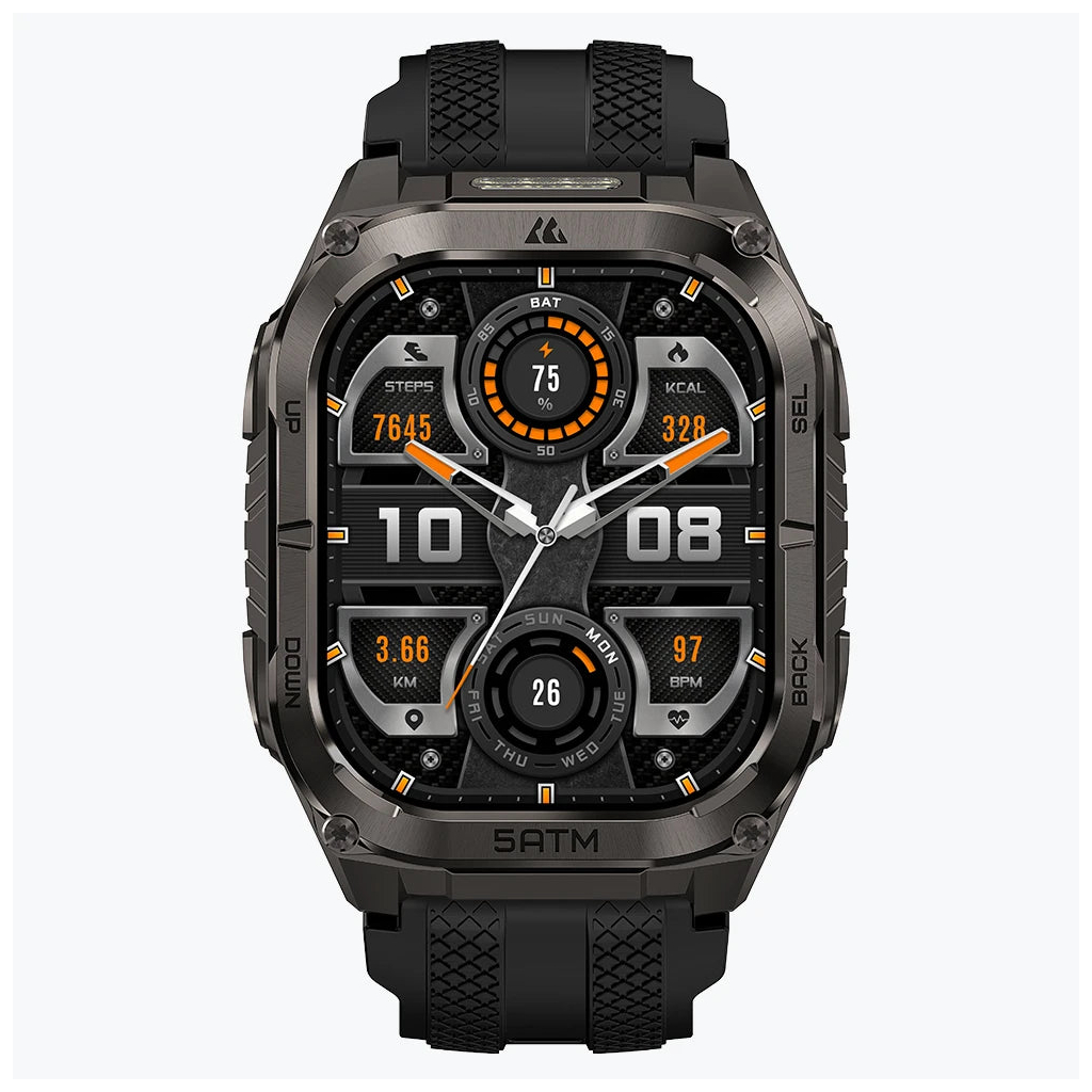 Смарт-годинник KOSPET Tank M4C Black (6978602500454)