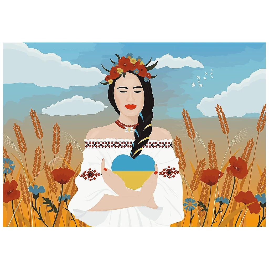 Пазл Trefl Українське серце, 1000 елементів (5900511107357)