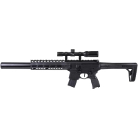 Пневматична гвинтівка Sig Sauer MCX AIR RIFLE, GEN II ОП 1-4х24 (AIR-MCX-177-G2-BLK-SCOPE)