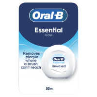 Dental floss Oral-B Essential Floss Unwaxed 50 m (8006530046152)