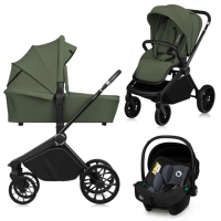 Stroller Lionelo MIKA PLUS 3IN1 GREEN OLIVE (LO-MIKA PLUS 3IN1 GREEN OLIVE)
