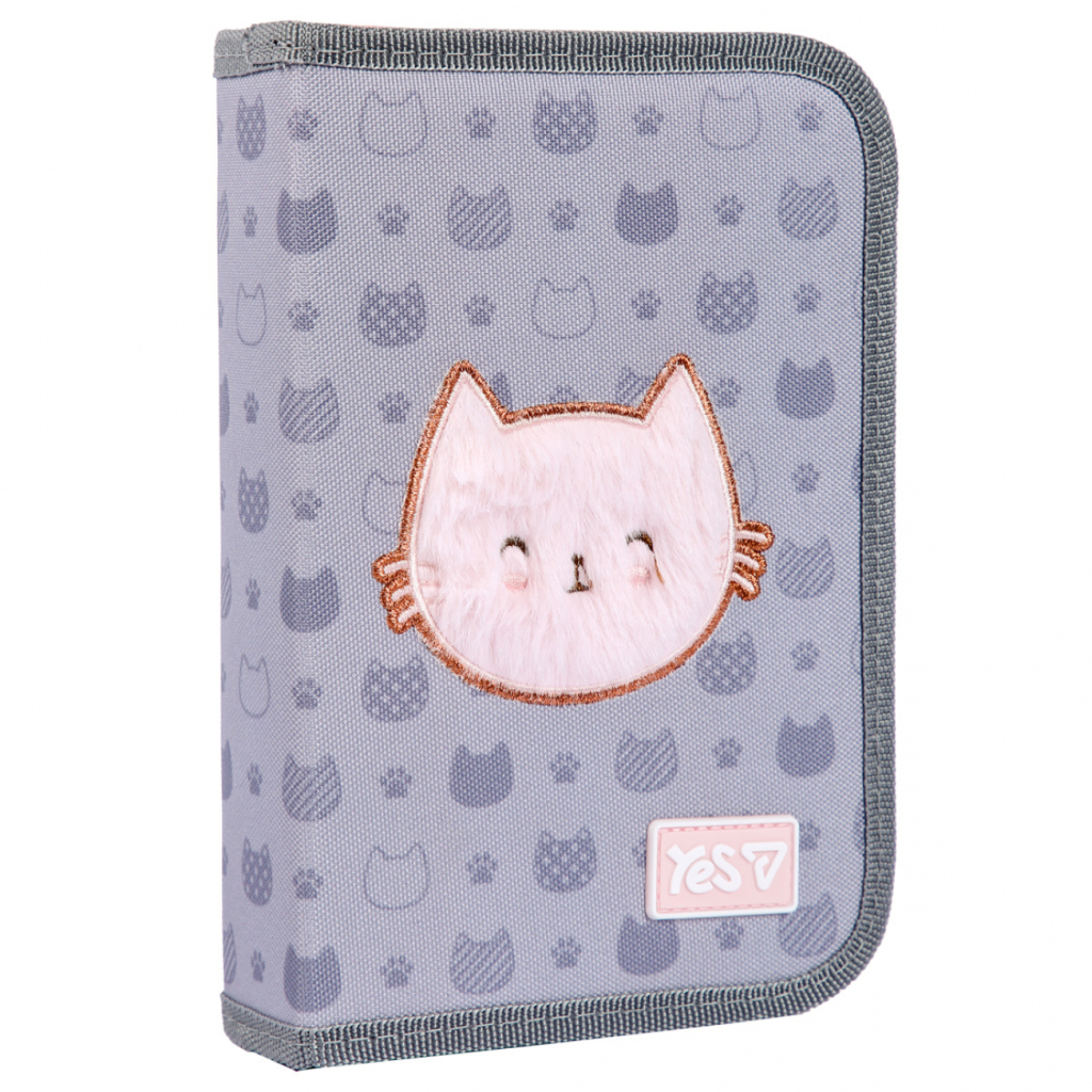 Пенал Yes твердий одинарний з клапаном Cat Yes HP-03 (533868)