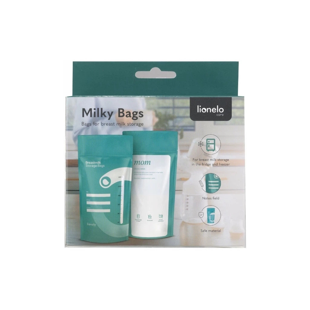 Пакет для зберігання грудного молока Lionelo Milky Bags (LOC-MILKY BAGS) Пакет для зберігання грудного молока Lionelo Milky Bags (LOC-MILKY BAGS)