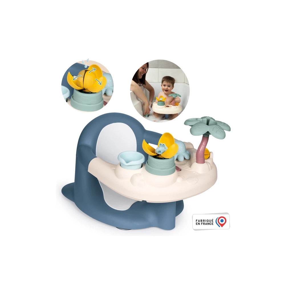 Сидіння у ванну Smoby Little Водяні розваги 2 в 1 з функціональною ігровою панеллю (7600140408) Сидіння у ванну Smoby Little Водяні розваги 2 в 1 з функціональною ігровою панеллю (7600140408)