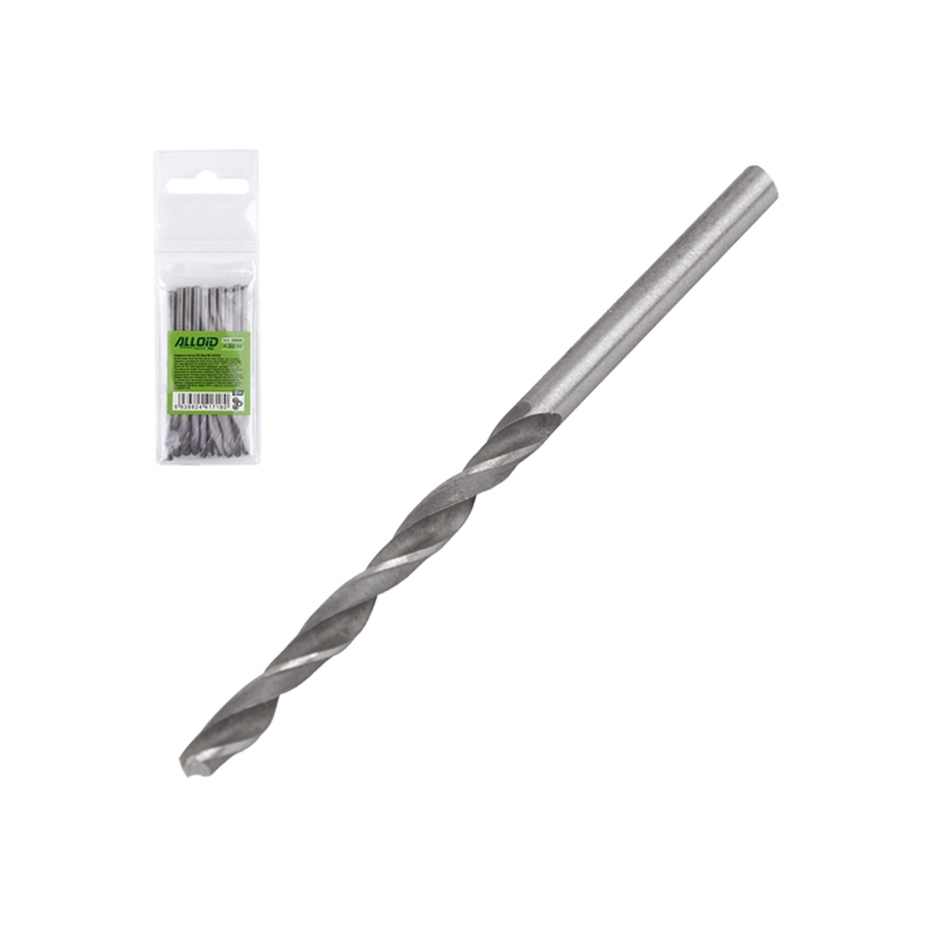 Свердло Alloid Base, по металу, HSS, 3.0мм, 10шт. (DB-4241030) Свердло Alloid Base, по металу, HSS, 3.0мм, 10шт. (DB-4241030)