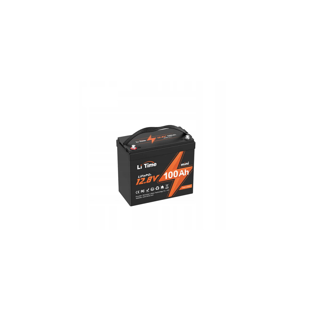 Батарея LiFePo4 Litime 12.8V 100Аh 1280Wh(100/100A) (L12V100-100-MINI-16-A60) Батарея LiFePo4 Litime 12.8V 100Аh 1280Wh(100/100A) (L12V100-100-MINI-16-A60)