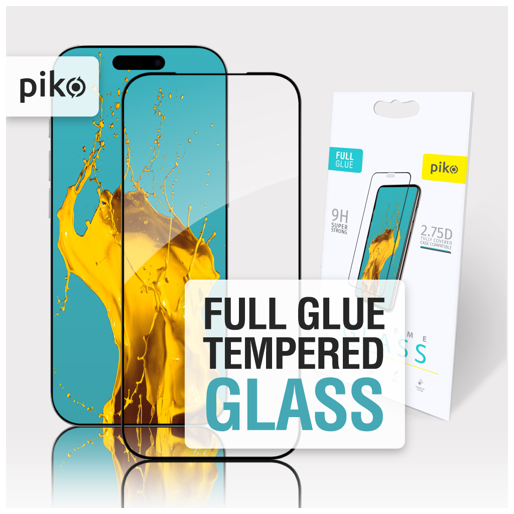 Скло захисне Piko Full Glue ESD Apple iPhone 17 Pro Black (1283126626036) Скло захисне Piko Full Glue ESD Apple iPhone 17 Pro Black (1283126626036)