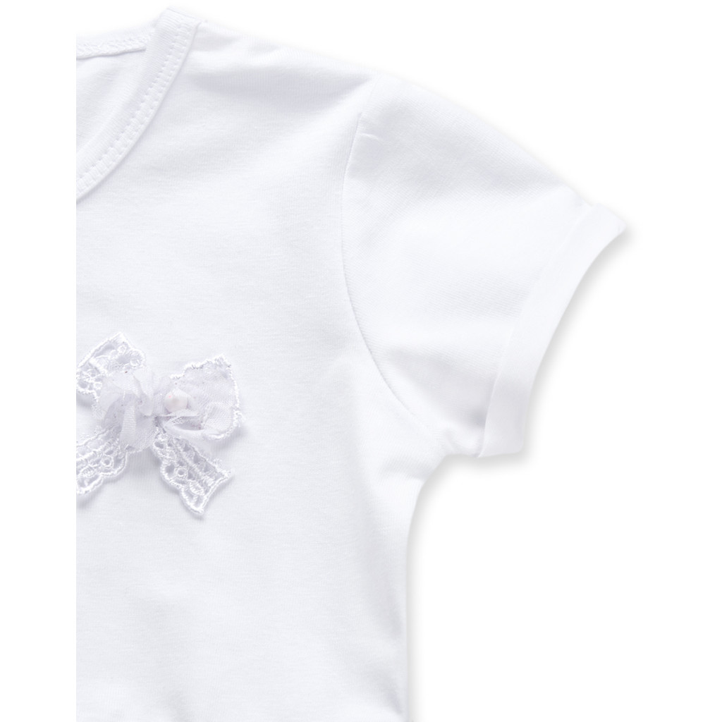 Плаття дитяче Breeze зі спідницею в смужку (8753-92G-white)