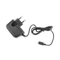 Зарядний пристрій Drobak with Cable 220V-USB black 5V, 550mA (905324)
