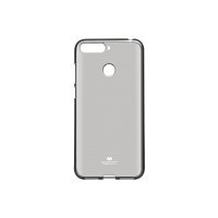 Чохол до мобільного телефона Goospery Transparent Jelly Huawei Y6 Prime 2018 Black (8809621284620)