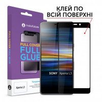 Скло захисне MakeFuture Sony Xperia L3 Full Cover Full Glue (MGF-SOXL3)