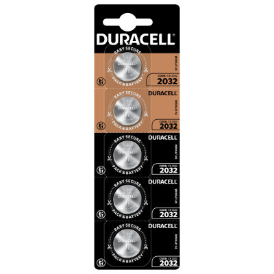 Батарейка Duracell CR 2032 / DL 2032 * 5 (5007682) (1424440)