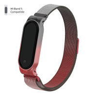 Ремінець до фітнес браслета Armorstandart Milanese Magnetic Band для Xiaomi Mi Band 5 Gradient Black-R (ARM56858)