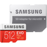 Карта пам'яті Samsung 512GB microSD class 10 UHS-I U3 Evo Plus V2 (MB-MC512HA/RU)