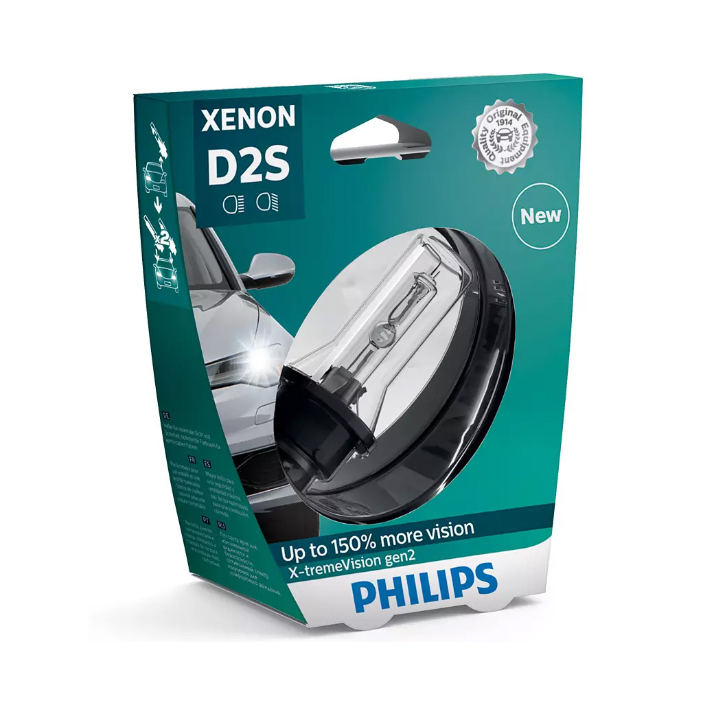 Автолампа Philips ксенонова (85122 XV2 S1) Автолампа Philips ксенонова (85122 XV2 S1)