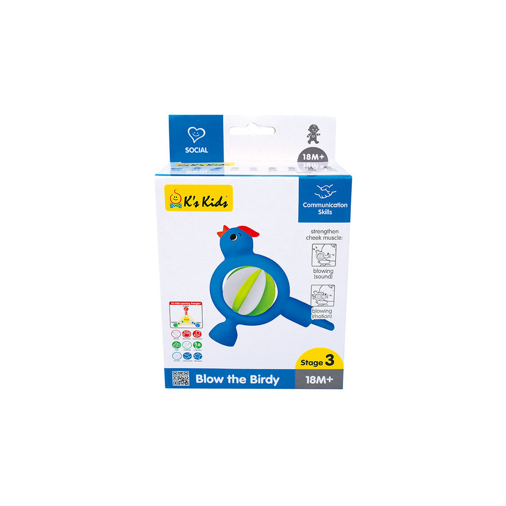Брязкальце K’S KIDS Свисток Пташка (KA10765-GB)