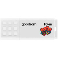USB флеш накопичувач Goodram 16GB UME2 Valentine White USB 2.0 (UME2-0160W0R11-V)