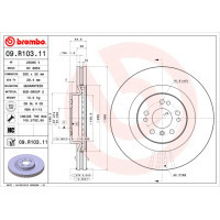 Brake disc Brembo 09.R103.11