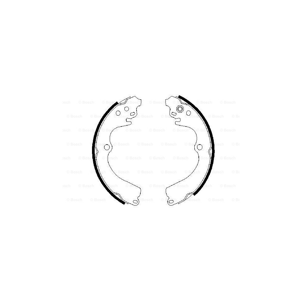 Гальмівні колодки Bosch 0 986 487 463 Гальмівні колодки Bosch 0 986 487 463