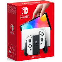 Ігрова консоль Nintendo Switch OLED (біла) (45496883386)