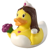 Funny Ducks Bath Toy Bride Duck (L1968)