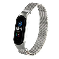 Ремінець до фітнес браслета Armorstandart Milanese Magnetic Band 503 для Xiaomi Mi Band 6/5 Silver (ARM57180)