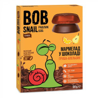 Мармелад Bob Snail Груша Апельсин в молочному шоколаді 54 г (4820219342090)