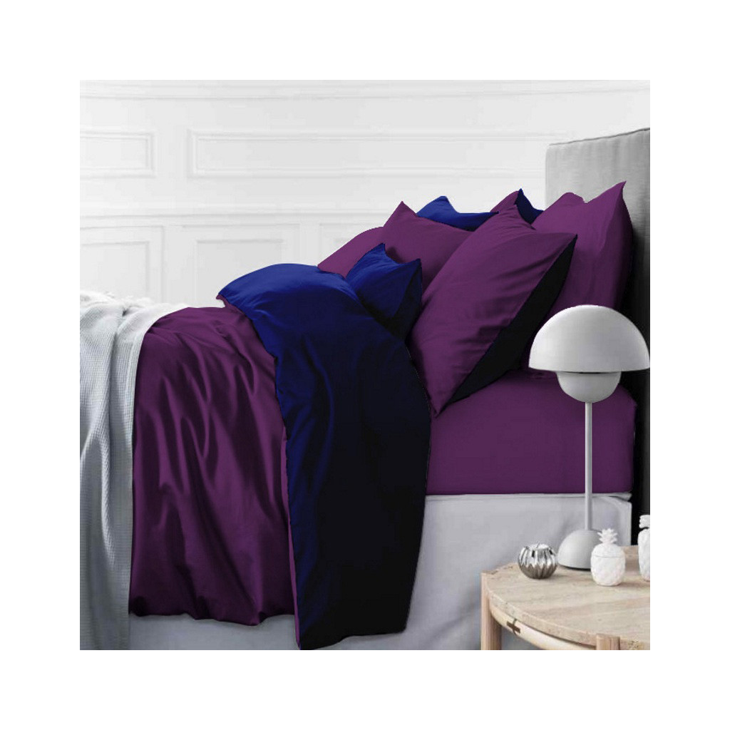 Постільна білизна MirSon King Size Сатин Premium 3220+4052 Orchid 220х240 (2200001169708)