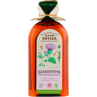 Shampoo Green Pharmacy Large burdock and wheat proteins 350 ml (4823015904950)
