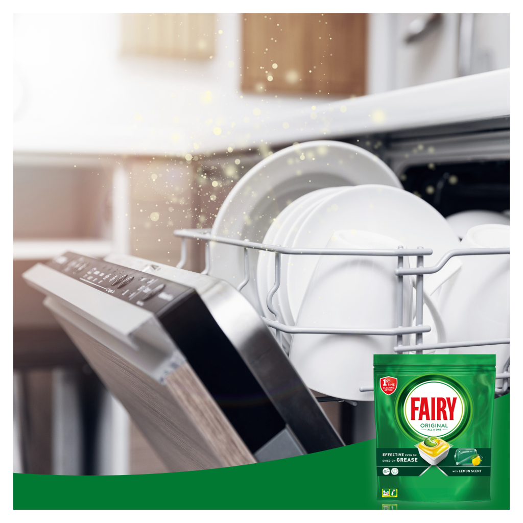 Таблетки для посудомийних машин Fairy Original All in One Lemon 29 шт. (8006540726891/8700216237314)