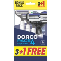 Razor Dorco Pace 4 for men 4 blades 4 pcs. (8801038598239/8801038591261)