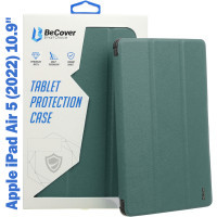 Чохол до планшета BeCover TPU Edge mount Apple Pencil Apple iPad Air 5 (2022) 10.9" Dark Green (708769)