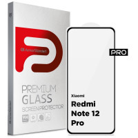 Скло захисне Armorstandart Pro Xiaomi Redmi Note 12 Pro / 12 Pro+ Black (ARM65172)