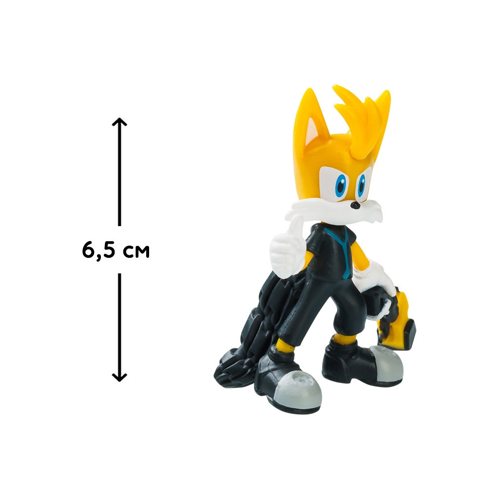 Фігурка Sonic Prime Тейлз 6,5 см (SON2010F) Фігурка Sonic Prime Тейлз 6,5 см (SON2010F)